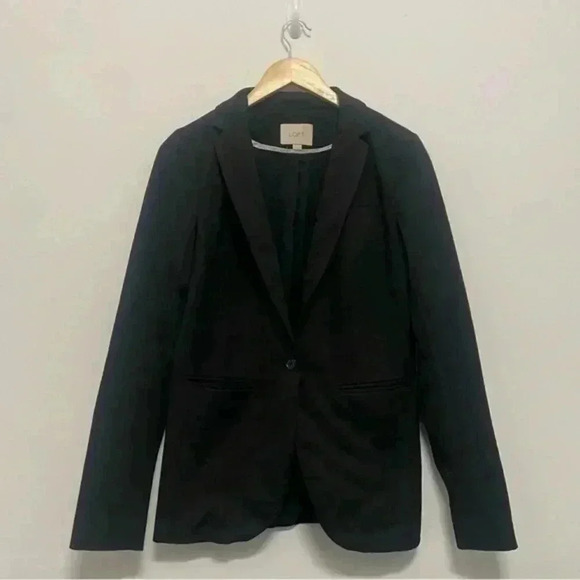 Ann Taylor Loft Blazer in Black Size 2T - Picture 1 of 2